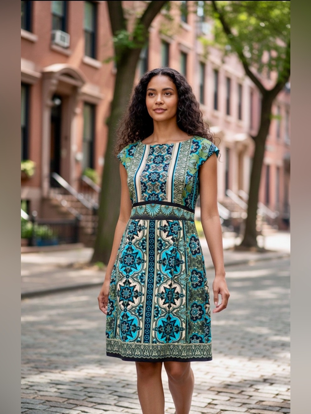 London Times Sheath Dress Multi Floral
Size 12